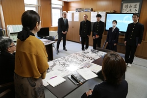 教育長・教育次長学校訪問