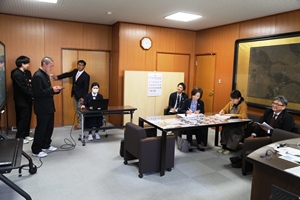 教育長・教育次長学校訪問